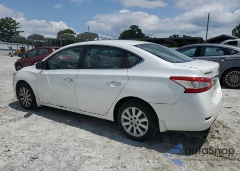 2013 Nissan Sentra S из США, поврежденный, VIN 3N1AB7AP9DL766355